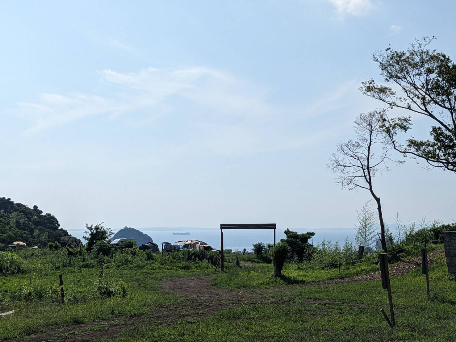 キャンプ場の様子